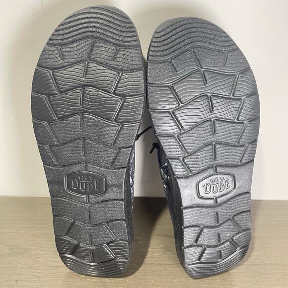 Jelly Roll Hey Dude Mens Size 9 Slides NEW Realtree Edge Wally Black Camo Shoes main image 4